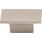 Jeffrey Alexander 1-9/16" Overall Length Satin Nickel Rectangle Mirada Cabinet Knob 81021SN - alternate 3